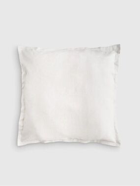 NWOT QUINCE European Linen Euro Sham White 7776